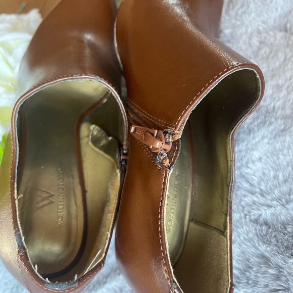 Elegant Brown Ankle Boots WORTHINGTON® - Picture 5 of 14